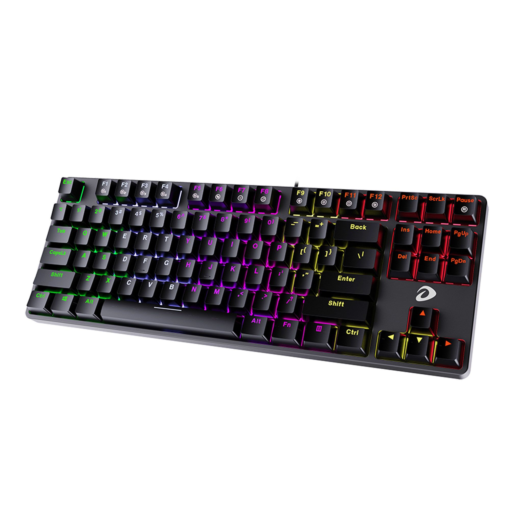 Bàn phím cơ Gaming DareU EK87 V2 Black | Brown Switch