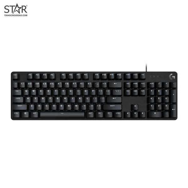  Bàn phím cơ gaming Logitech G413 SE | Có dây, Fullsize, Tactile Switch, LED Trắng, Black, Vỏ nhôm 