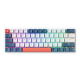  Bàn phím cơ gaming Machenike K500-B61 | Có dây, Mini, Brown Switch, RGB 