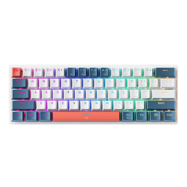  Bàn phím cơ gaming Machenike K500-B61 | Có dây, Mini, Brown Switch, RGB 