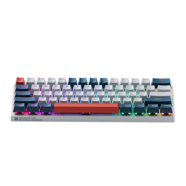  Bàn phím cơ gaming Machenike K500-B61 | Có dây, Mini, Brown Switch, RGB 