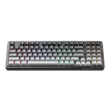  Bàn phím cơ Machenike K500F-B94W Tri-Mode RGB Grey | Wireless, GR Purple 
