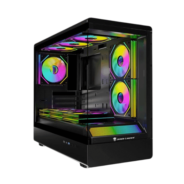  Thùng máy Case Leopard MS-01 RGB | Đen, không kèm fan 