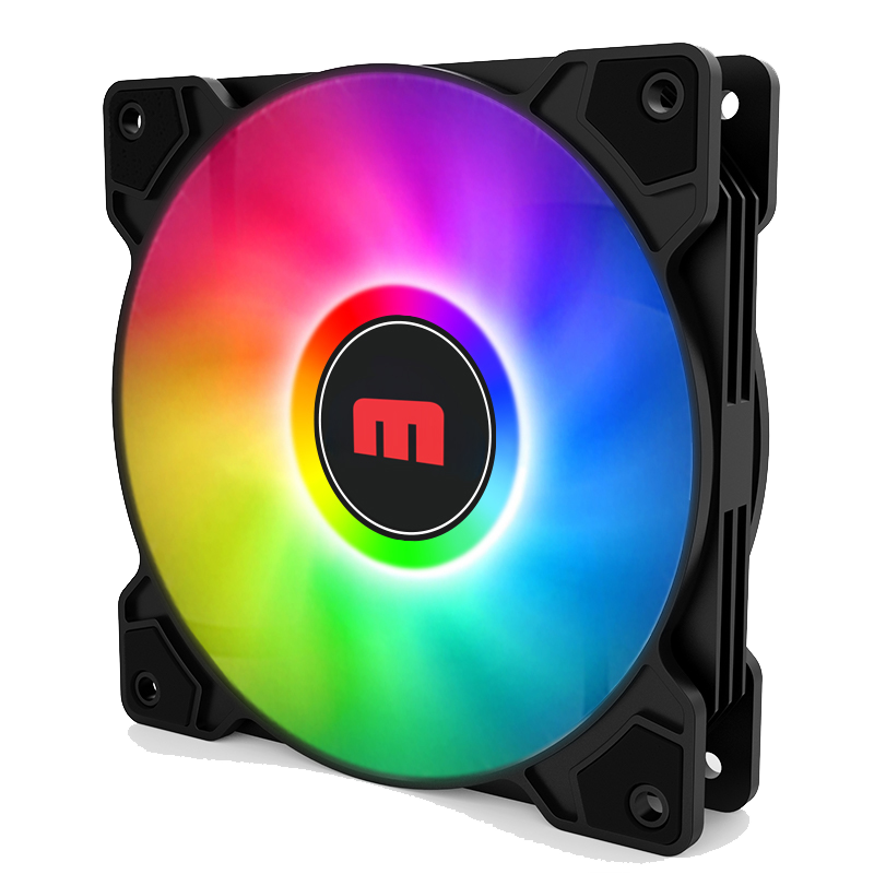 Fan Case Magic FC-01 Auto RGB - Đen | Cắm nguồn trực tiếp, chuyển màu