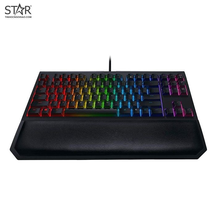 Bàn Phím Cơ Razer BlackWidow Tournament Edition Chroma V2 Yellow Switch TKL (RZ03-02190800-R3M1)