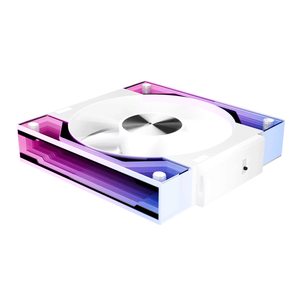 Quạt tản nhiệt PC Leopard Interstellar V3 | Kit 3 fan 120mm, ARGB, Trắng 