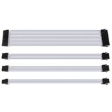  Bộ 4 cáp nối trang trí Case Leopard - Trắng 