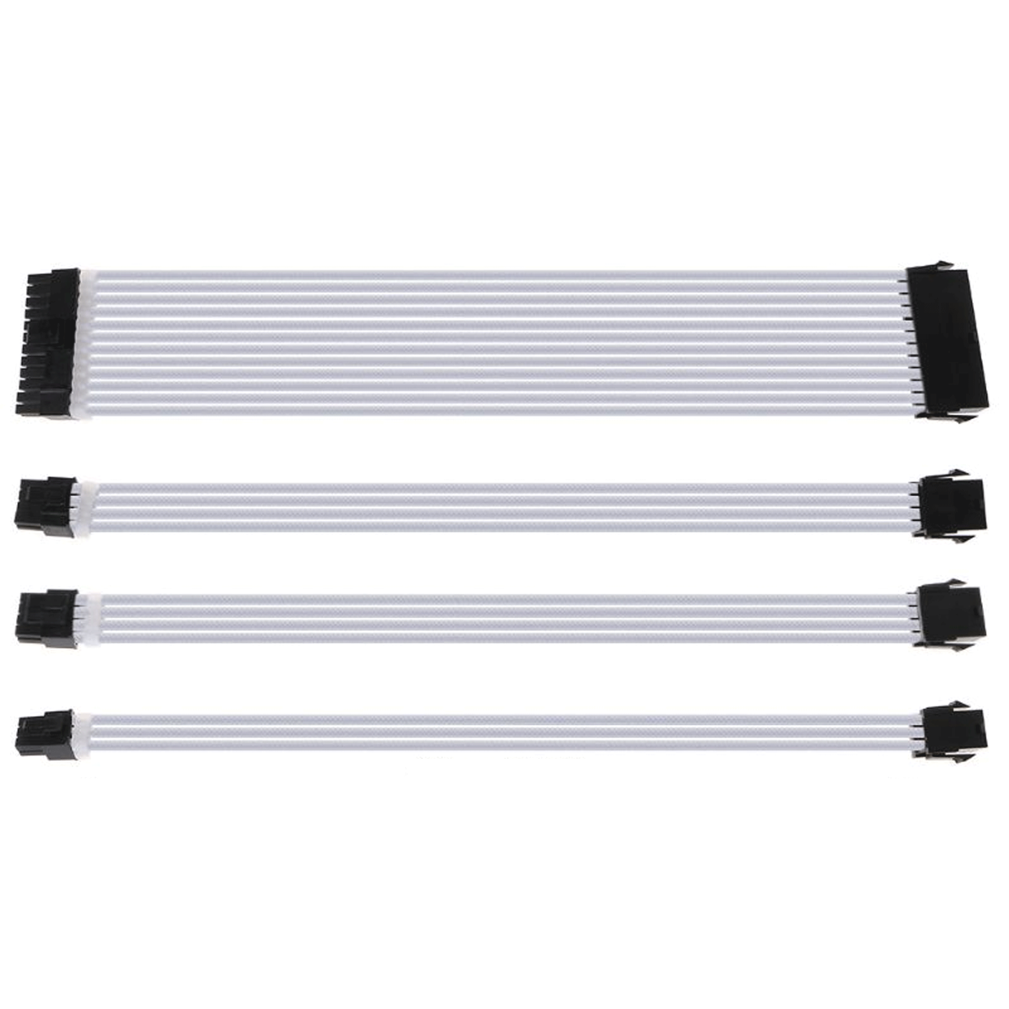 Bộ 4 cáp nối trang trí Case Leopard - Trắng