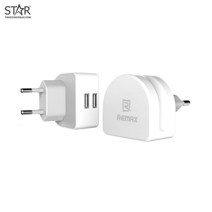 Bộ Cốc Sạc Remax 2.1A – 2 USB RMT-7188