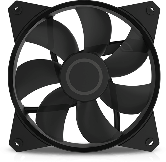 Fan Cooler Master Masterfan MF120L Nhập Khẩu - Đen