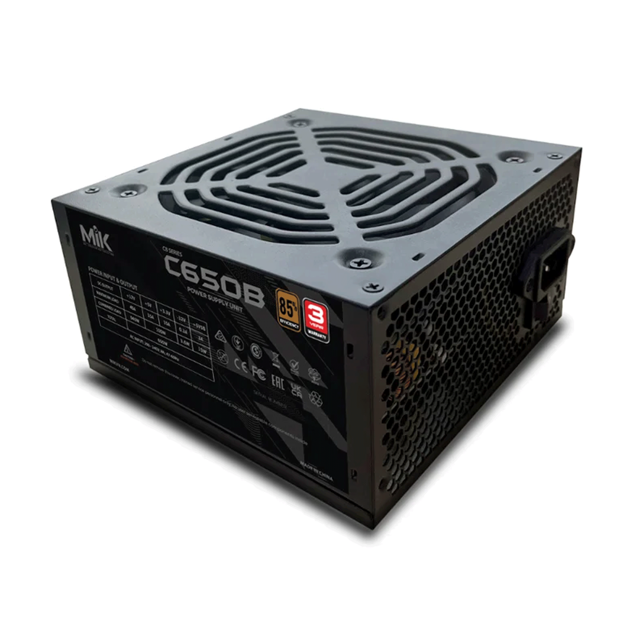 Nguồn MIK C650B | Hiệu suất 87%, DC to DC