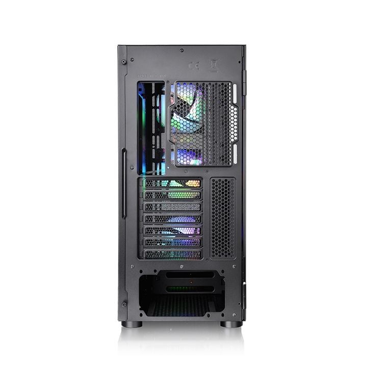 Thùng máy Case Thermaltake H570 TG ARGB Mid Tower Chassis | Đen, sẵn 3 fan ARGB (CA-1T9-00M1WN-01)