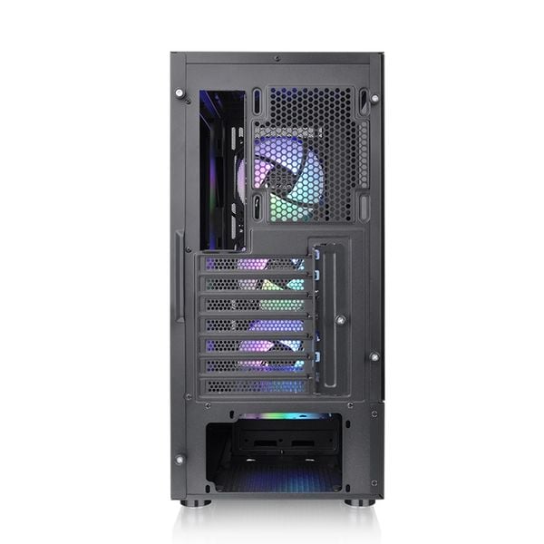  Thùng máy Thermaltake S200 TG ARGB Mid Tower Chassis | Đen, sẵn 4 fan ARGB (CA-1X2-00M1WN-00) 