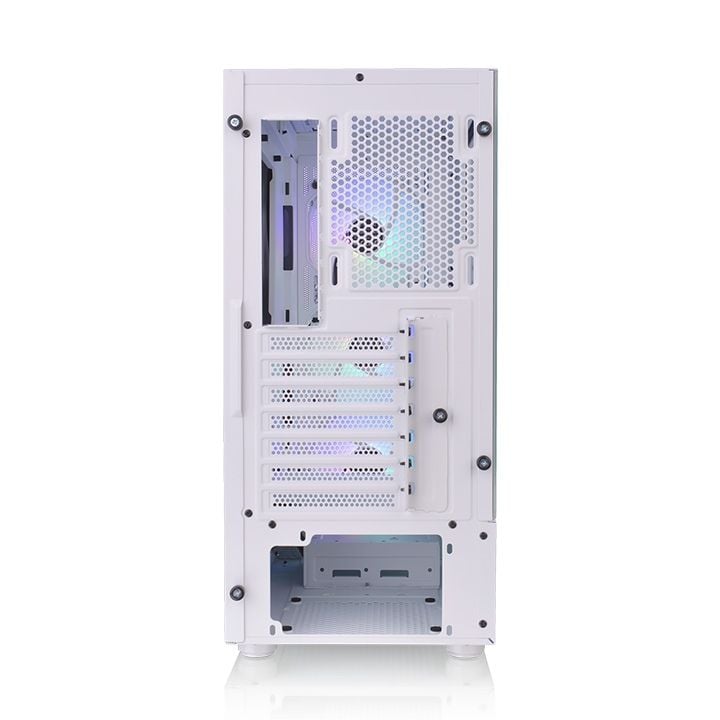 Thùng máy Case Thermaltake S200 TG ARGB Snow Mid Tower Chassis | Trắng, sẵn 4 fan ARGB (CA-1X2-00M6WN-00)