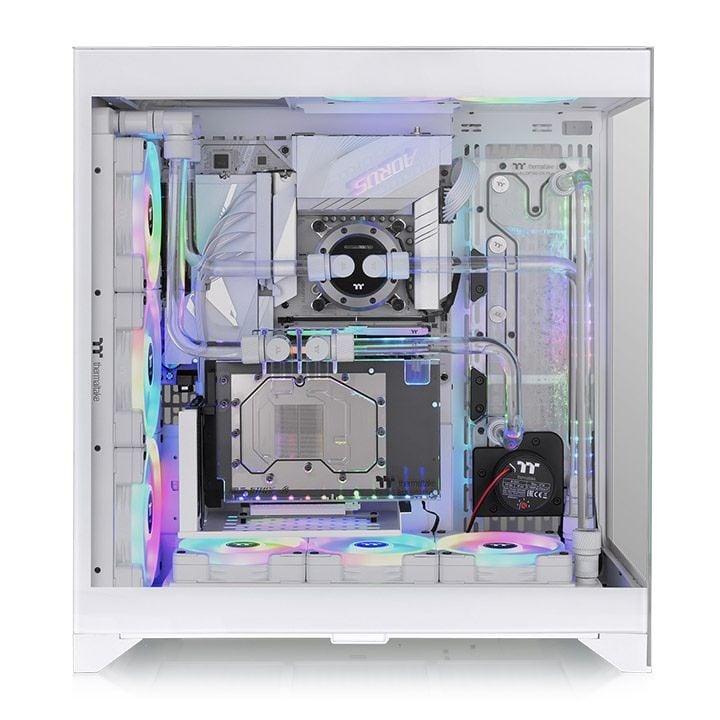 Thùng máy Case Thermaltake CTE E600 MX Snow Mid Tower Chassis | Trắng, không kèm fan (CA-1Y3-00M6WN-00)