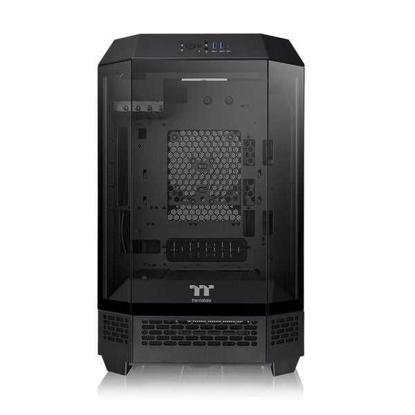 Thùng máy Thermaltake The Tower 300 Micro Tower Chassis | Đen, sẵn 2 fan ARGB 14cm (CA-1Y4-00S1WN-00) 