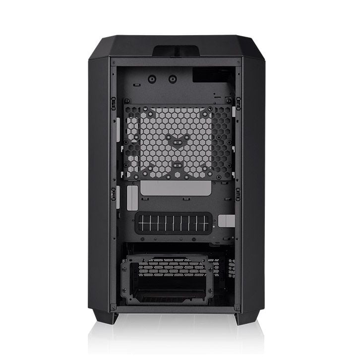 Thùng máy Case Thermaltake The Tower 300 Micro Tower Chassis | Đen, sẵn 2 fan ARGB 14cm (CA-1Y4-00S1WN-00)