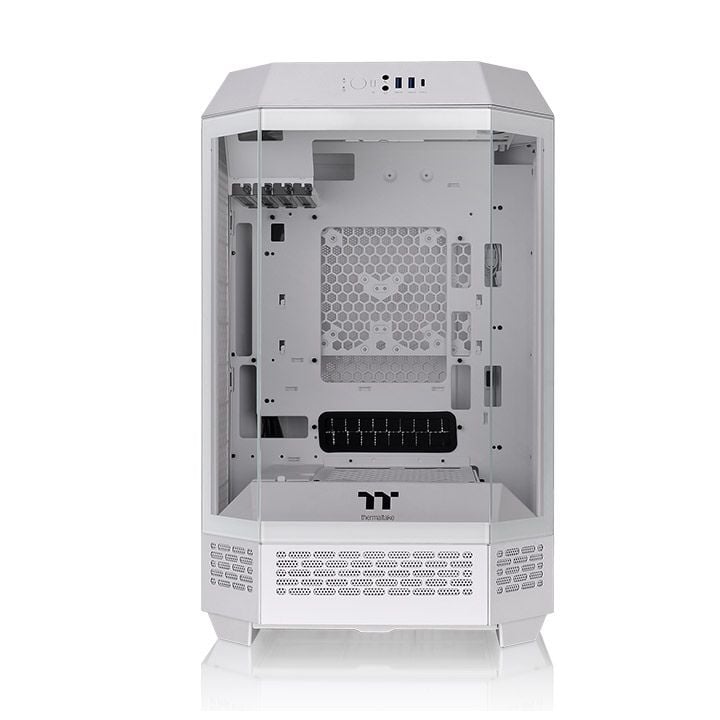 Thùng máy Case Thermaltake The Tower 300 Snow Micro Tower Chassis | Trắng, sẵn 2 fan ARGB 14cm (CA-1Y4-00S6WN-00)