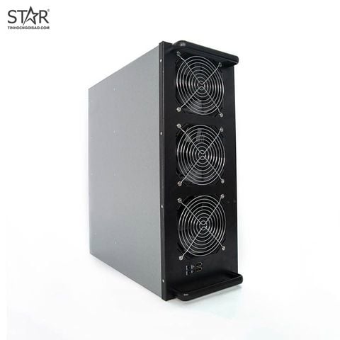 Thùng máy Bitcoin 4U 4W5 (3 Fan – Lắp 6 VGA)