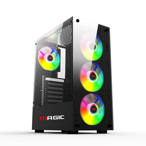 Thùng máy Case MSI MAG Forge 120A AirFlow  Kèm sẵn 6 fan RGB –