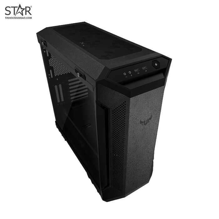 Thùng máy Case Asus TUF Gaming GT501VC | Đen, Mid Tower, Không Fan