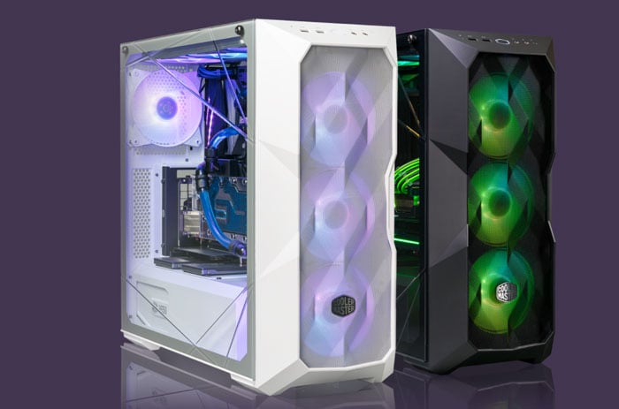 Case Cooler Master MasterBox TD500 Mesh White Mid Tower