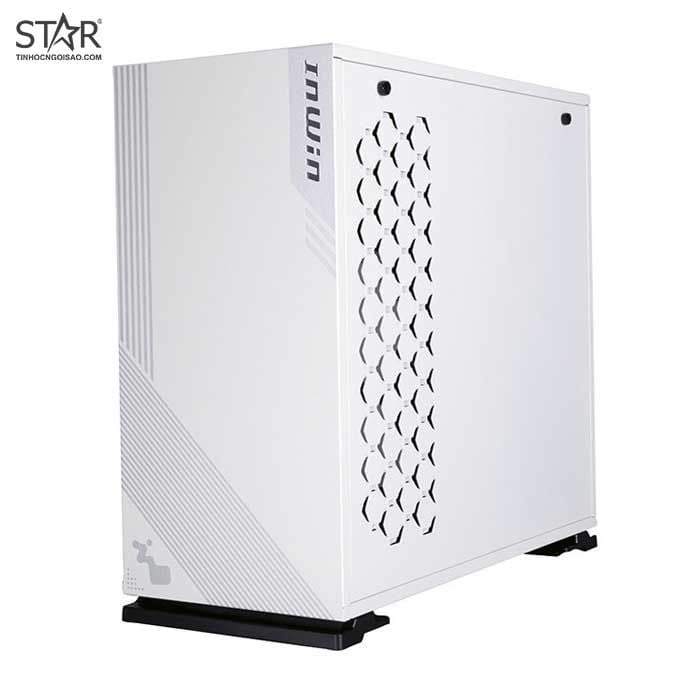 Thùng máy Case InWin 103 White ATX Mid Tower – Tempered Glass (Trắng)