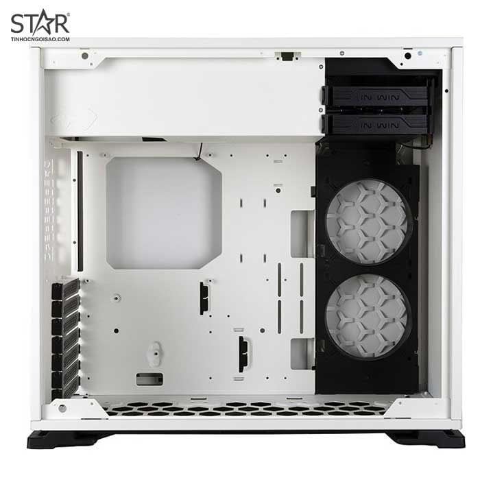 Thùng máy Case InWin 103 White ATX Mid Tower – Tempered Glass (Trắng)