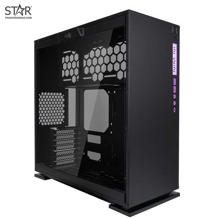 Thùng máy Case InWin 303C Black ATX Mid Tower – Tempered Glass (Đen)