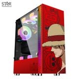  Thùng máy MIK DT03 RED LUFFY (No Fan) 