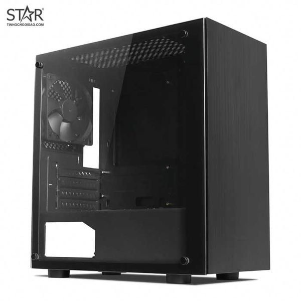  Thùng máy MIK Nexus M Black (Đen) Không Fan 