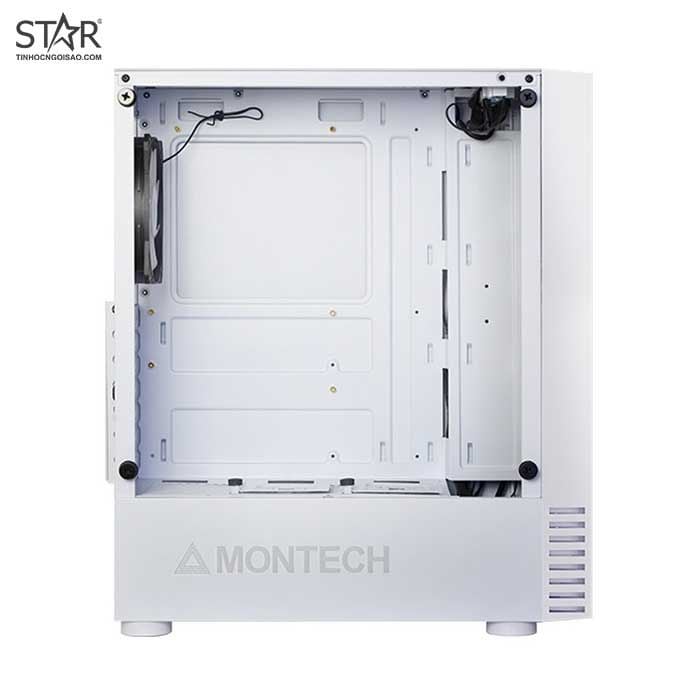 Thùng máy Case Montech X2 White (Trắng) (Tặng 3 Fan Rainbow)