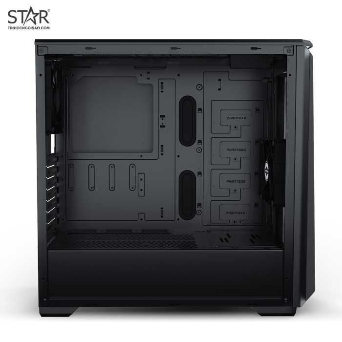 Thùng máy Case Phanteks Eclipse P400 Air Tempered Glass Black (2 Fan) – CSEPH-EC400ATG-BK01