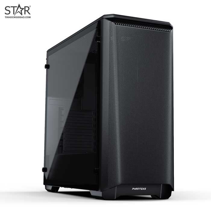 Thùng máy Case Phanteks Eclipse P400 Air Tempered Glass Black (2 Fan) – CSEPH-EC400ATG-BK01