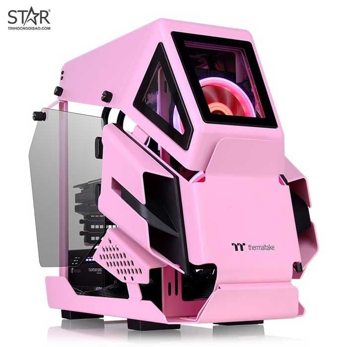 Thùng máy Case Thermaltake AH T200 Pink Micro Chassis (Hồng) (CA-1R4-00SAWN-00)