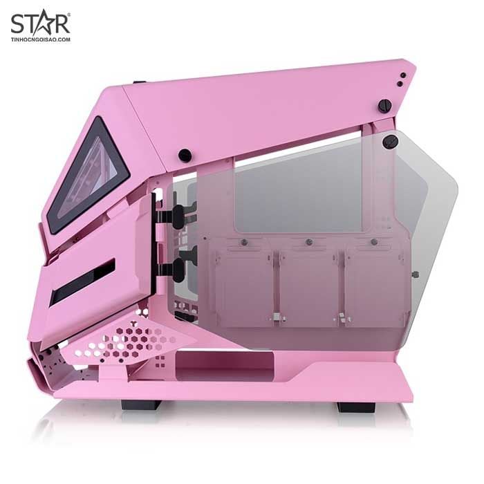 Thùng máy Case Thermaltake AH T200 Pink Micro Chassis (Hồng) (CA-1R4-00SAWN-00)