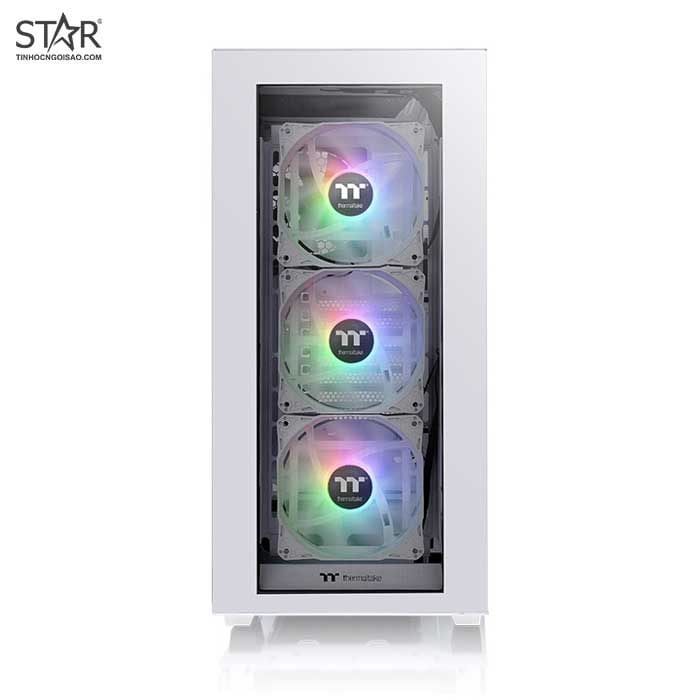 Thùng máy Case Thermaltake Divider 300 TG Snow ARGB Mid Tower Chassis (Trắng) (CA-1S2-00M6WN-01)