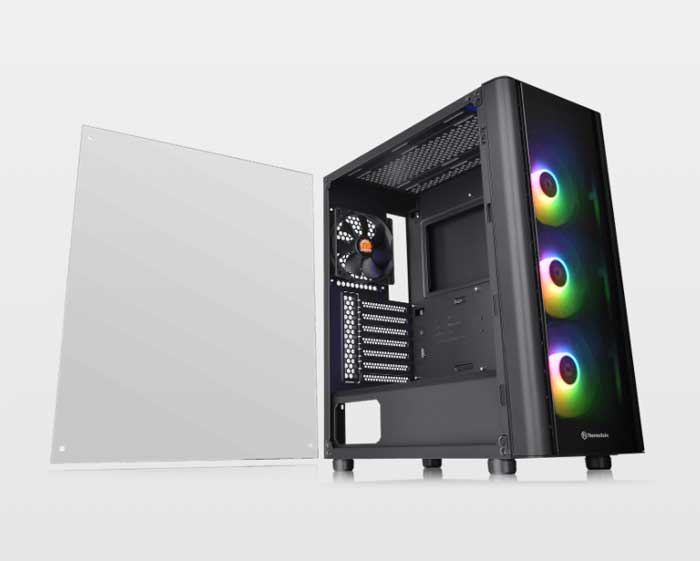 Case Thermaltake View V250 TG ARGB Mid Tower Chassis (Đen) (CA-1Q5-00M1WN-00)