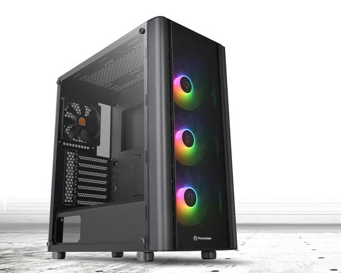 Case Thermaltake View V250 TG ARGB Mid Tower Chassis (Đen) (CA-1Q5-00M1WN-00)