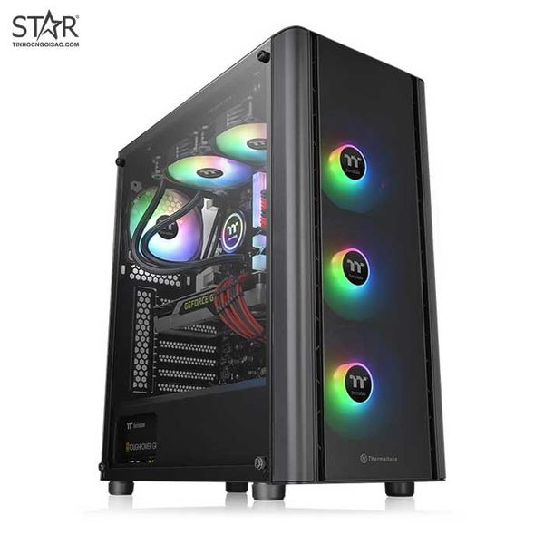  Thùng máy Thermaltake View V250 TG ARGB Mid Tower Chassis (Đen) (CA-1Q5-00M1WN-00) 