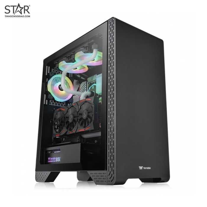 Thùng máy Case Thermaltake S300 TG Mid-Tower Chassis (Đen) (CA-1P5-00M1WN-00)