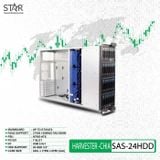  Thùng máy VSP Havester-CHIA SAS-24HDD (HDD 3.5″ x 24) 