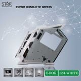  Thùng máy VSP ESPORT ROG ES1 Gaming (No Fan) (Trắng) 