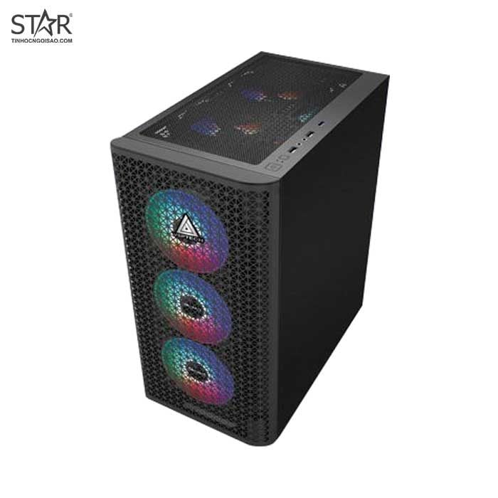 Thùng máy Case VSP Gaming T510 Black (No Fan)