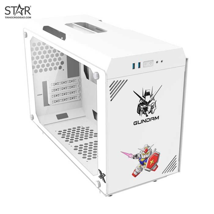 Thùng máy Case Xigmatek X3 Gundam – Premium Gaming M-ATX (EN48489)