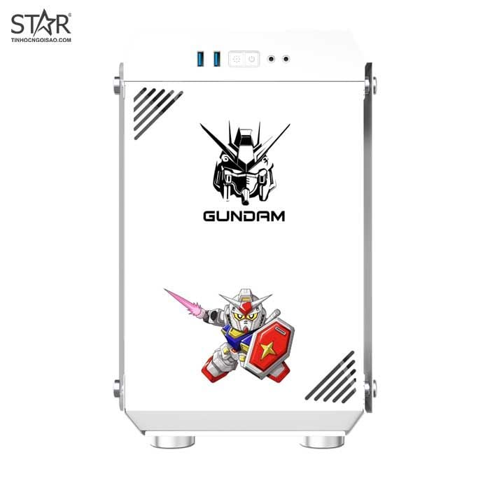 Thùng máy Case Xigmatek X3 Gundam – Premium Gaming M-ATX (EN48489)