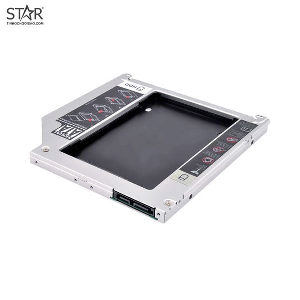  Caddy Bay Mỏng 9.5mm (Lắp thay SSD cho Laptop) 
