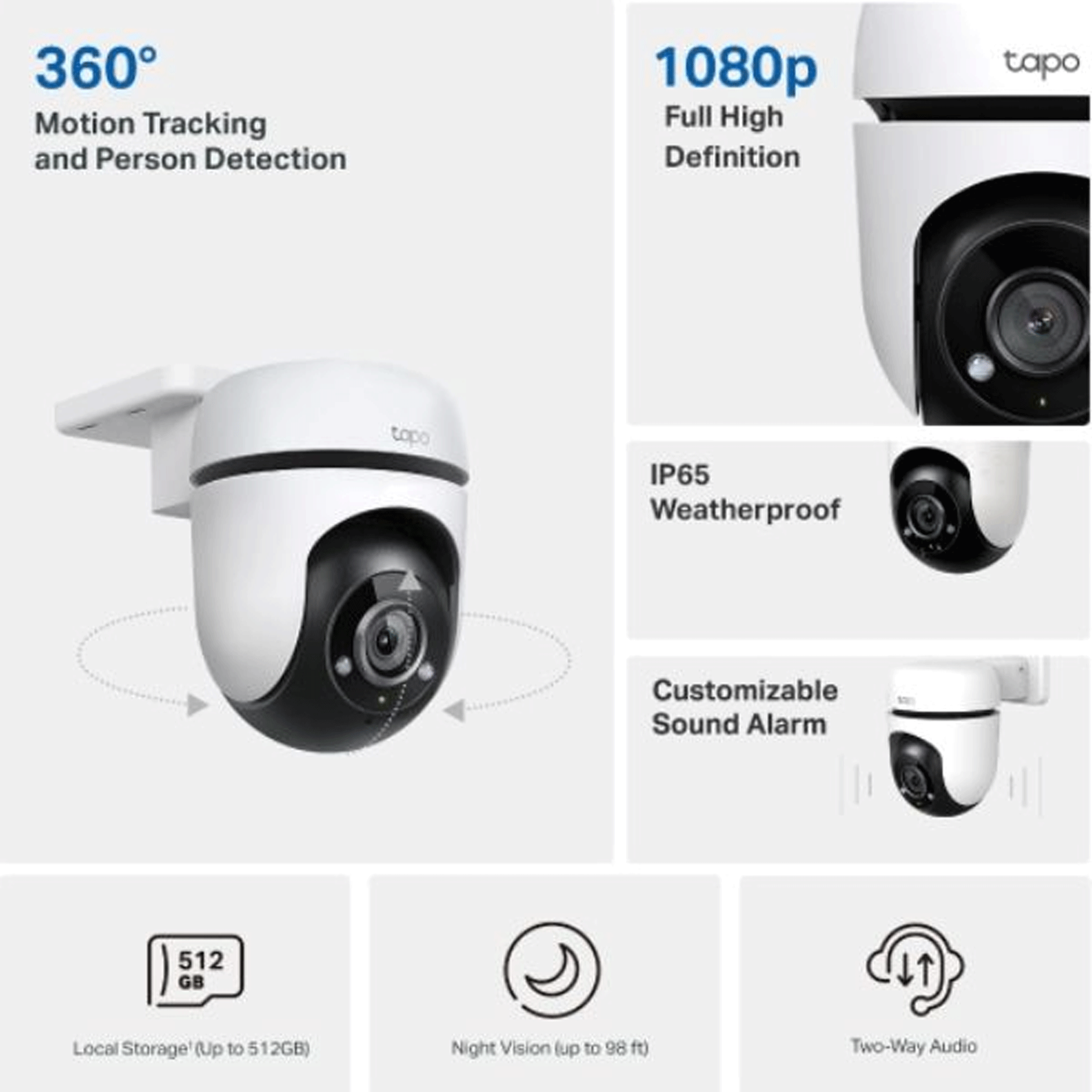 Camera IP Wifi TP Link Tapo TC40 Wifi 4MP