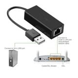  Cáp chuyển USB to LAN Ugreen (20255/20254) | Hỗ trợ 10/100/1000 Mbps 