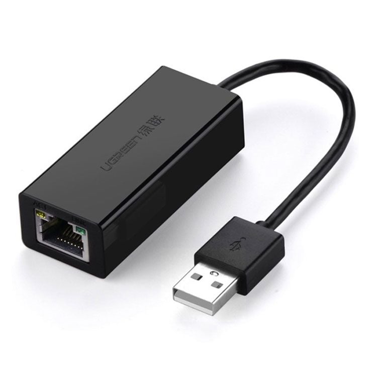 Cáp chuyển USB to LAN Ugreen (20255/20254) | Hỗ trợ 10/100/1000 Mbps